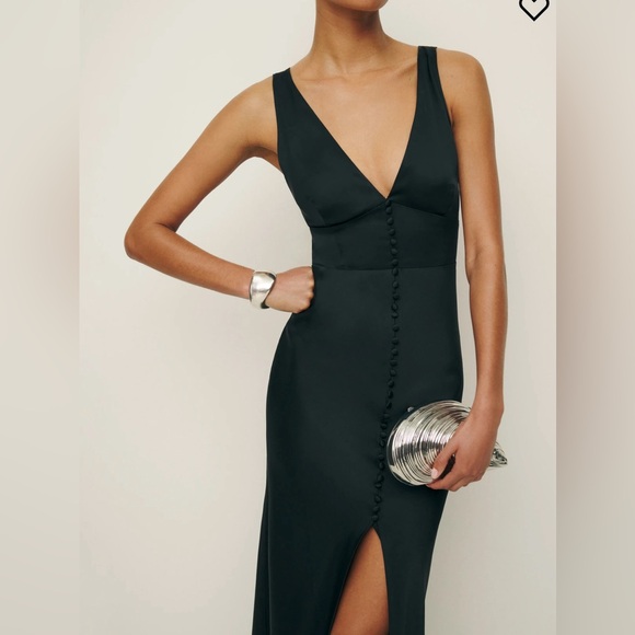 Reformation Elaina Satin Dress - Picture 2 of 5